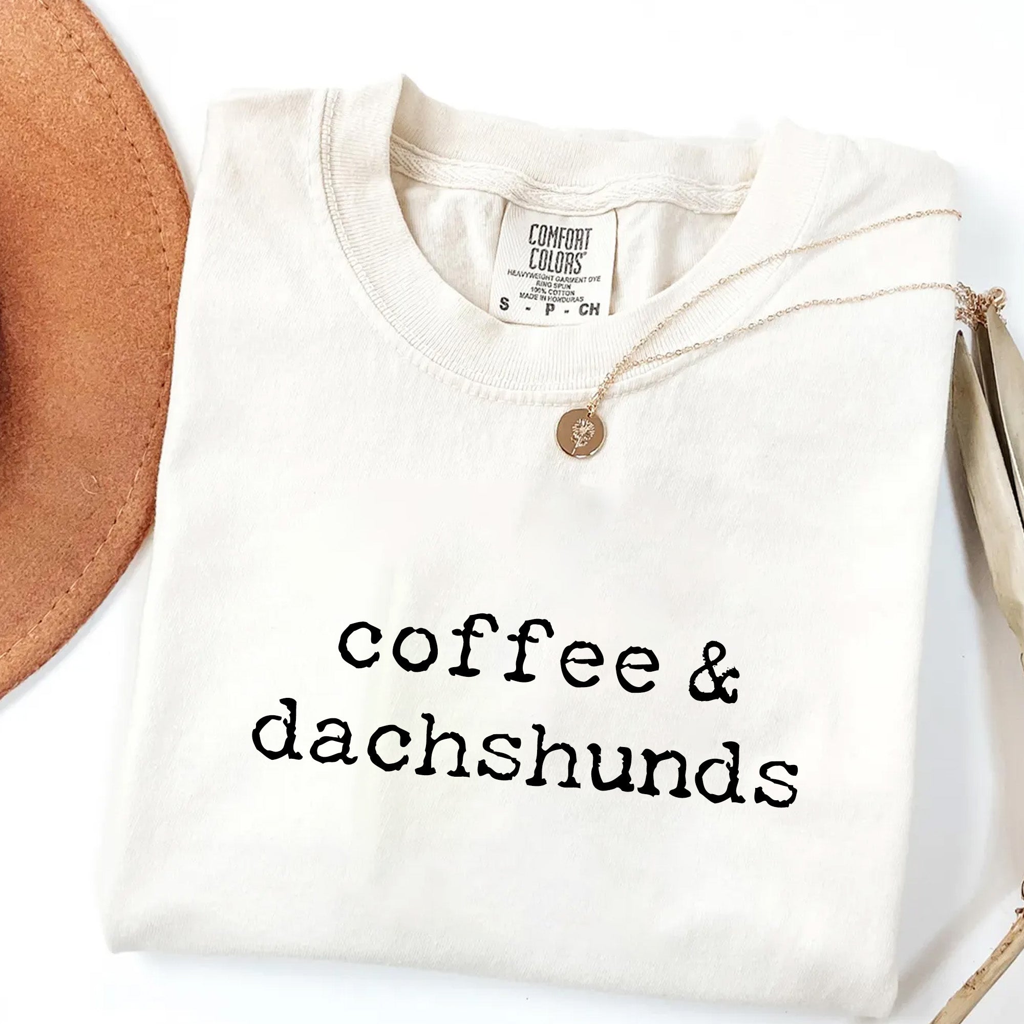 Coffee & Dachshunds T-Shirt