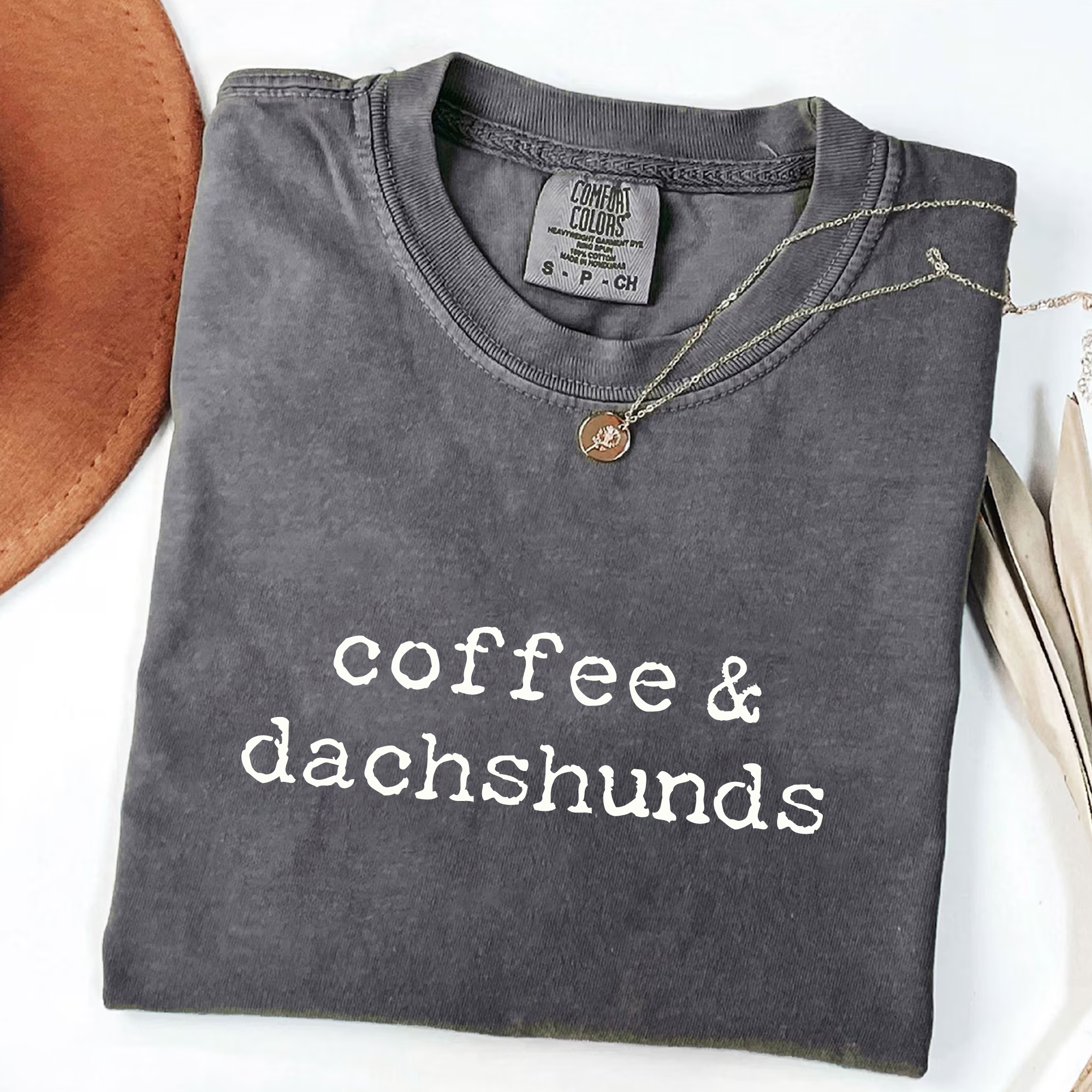 Coffee & Dachshunds T-Shirt
