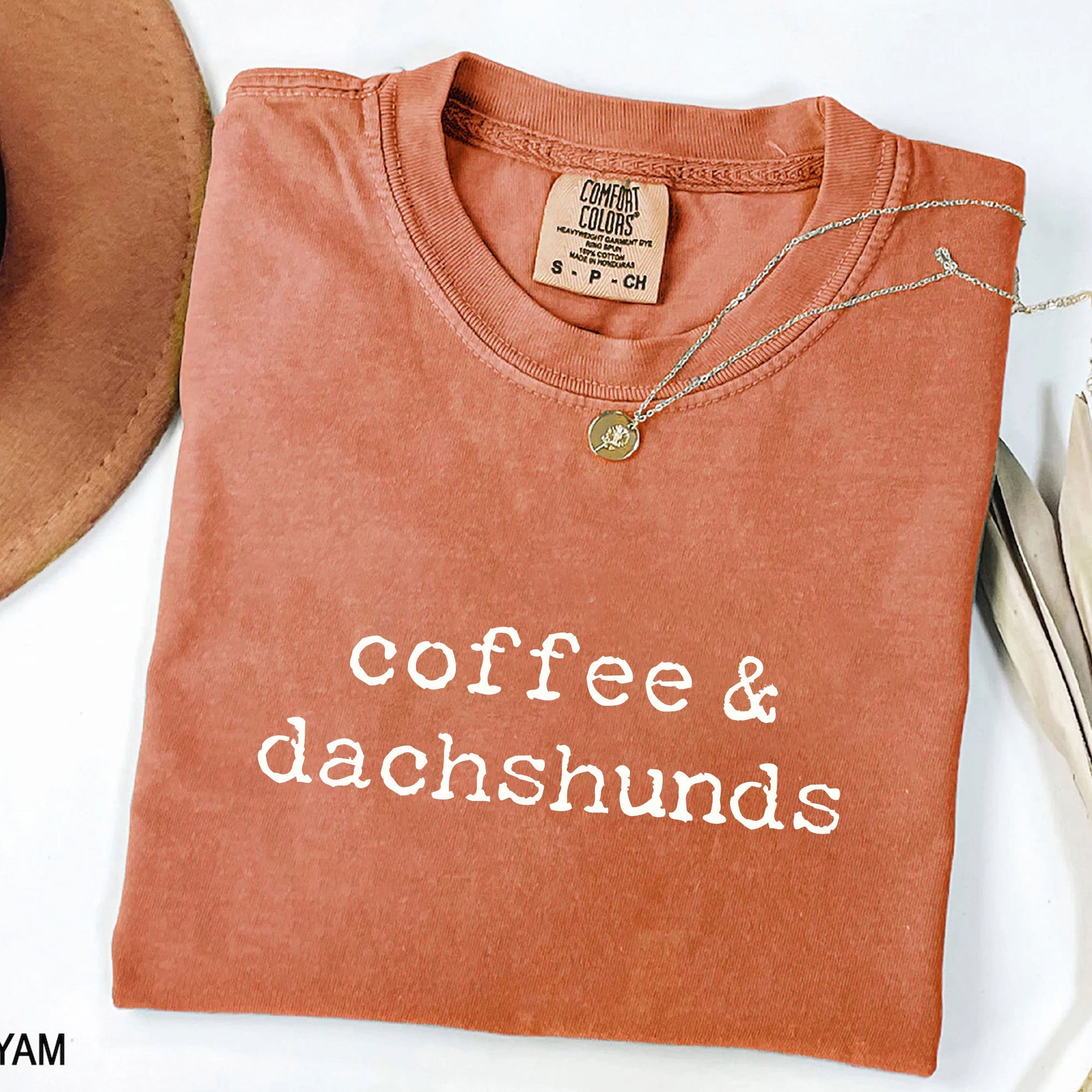 Coffee & Dachshunds T-Shirt