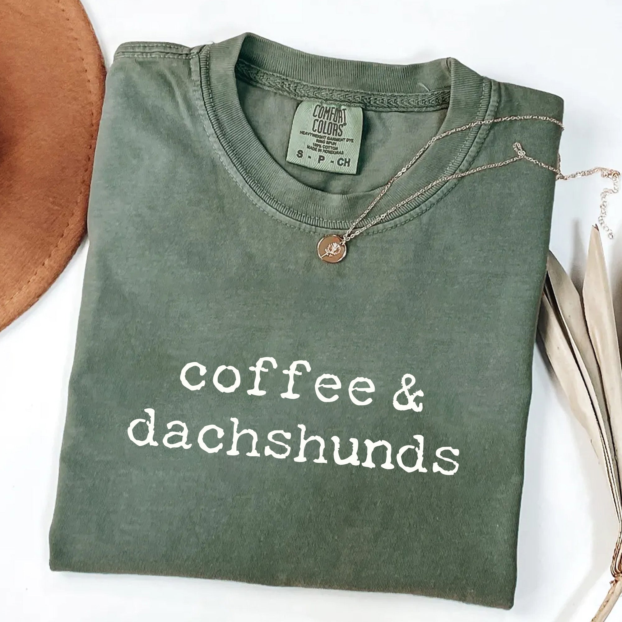 Coffee & Dachshunds T-Shirt