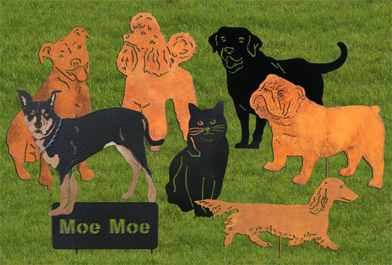 Dachshund Garden Stake or Dog Wall Art